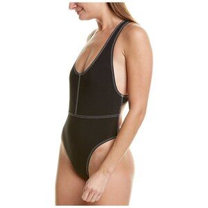 Dolce Vita Racer Back High Leg One Piece Swimsuit Sz S NWT $130